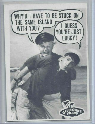 1965 Topps Gilligans Island Trading Card 41 Why 