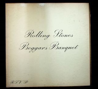 The Rolling Stones Beggars Banquet Lp 1968 Us First Pressing Near Vinyl