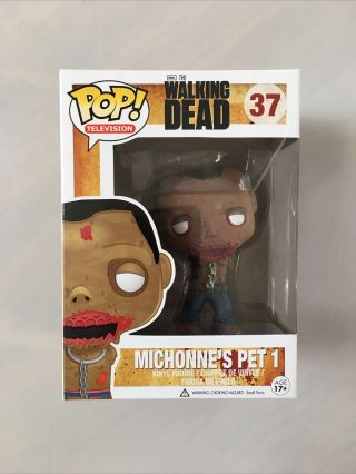 Funko Pop Michonne’s Pet 1 Walker The Walking Dead Vaulted Retired Zombie Figure 2