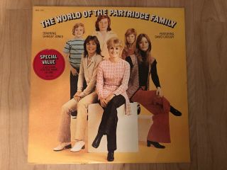 The Partridge Family ‎– The World Of 1974 Bell 1319 Jacket/vinyl Nm -