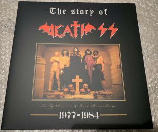 Death Ss ‎– The Story Of Death Ss 1977 - 1984 Lp Purple Vinyl