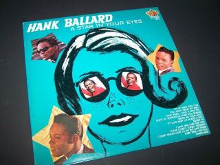 Hank Ballard Lp On King Label 896 " A Star In Your Eyes " From 1964 Vg,  -