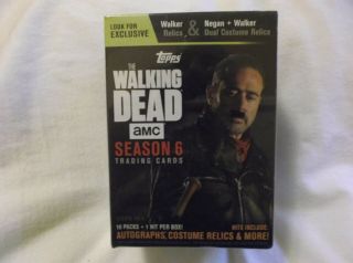 2017 Topps The Walking Dead Season 6 Trading Cards - Blaster Box
