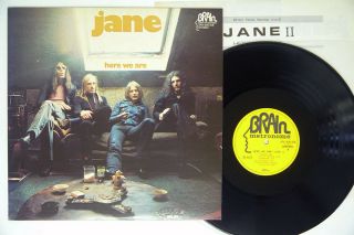 Jane Here We Are Brain Ups - 590 - Eb Japan Promo Vinyl Lp