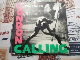 The Clash London Calling 1979 Cbs Records Studio Album Double Vinly 2lp