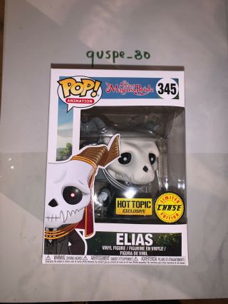Funko Pop The Ancient Magus Bride Elias Chase Version Rare Hot Topic Exclusive