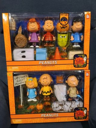 Peanuts Its The Great Pumpkin Sally Charlie Brown Linus Memory Lane Mantis 2003