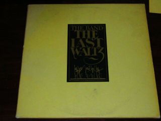 The Band The Last Waltz Triple Lp Vinyl Record With Insert