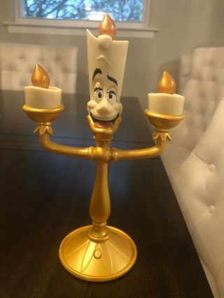 Beauty And The Beast Set Lumiere,  Cogsworth,  Mrs Potts,  And Chip