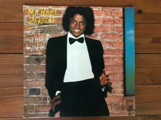 Michael Jackson ‎– Off The Wall 1979 Epic ‎fe 35745 Jacket Vg,  Vinyl Nm -