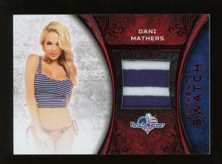 2017 Benchwarmer Red Foil Dani Mathers Swatch 1/1
