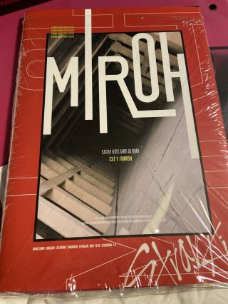 Stray Kids Cle:1 Miroh Limited Edition Album Cd Minho Lee Know Page Kpop K - Pop