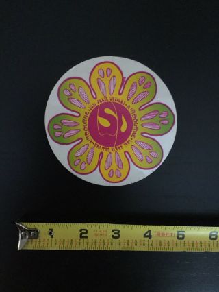 Lsd Allen Losi Skate Designs Flower Vintage 1980s 1990s Skateboard Sticker