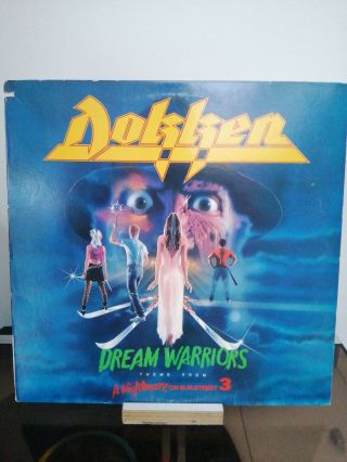 Dokken - Dream Warriors (theme From Nightmare On Elm Street 3) 12 " Single (1987)