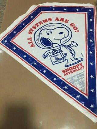 Snoopy Astronaut Kite 1969 - Extremely Rare - Only One On Ebay