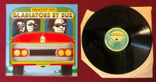 Gladiators 1982 Greatest Hits Gladiators By Bus Reggae Vinyl Lp Record Album