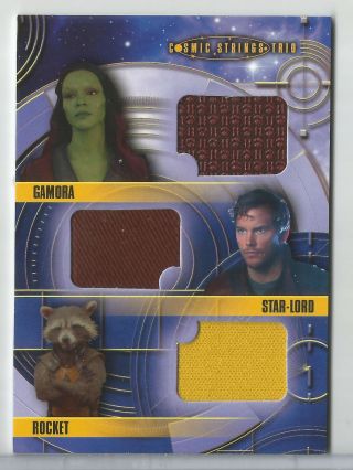 2014 Guardians Of The Galaxy Gamora Star - Lord Rocket Cosmic Strings Triple Cst - 7