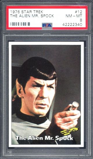 1976 Star Trek The Alien Mr.  Spock 12 Psa 8 Nm - Mt (2340)