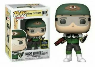 Funko Pop Dwight Schrute Recyclops V2 The Office Sdcc 2020 Exclusive