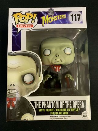 Funko Pop Movies Universal Monsters Phantom Of The Opera 117