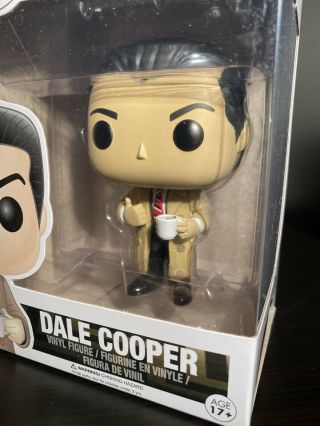 Funko Pop Twin Peaks Agent Dale Cooper 448 David Lynch Kyle MacLachlan Coffee 3