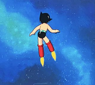 Large Astro Boy - Anime Animation Production Cel - Atom 106
