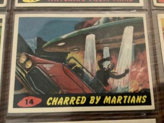 1962 Mars Attacks Trading Card 14