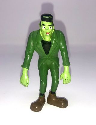 Rare Vintage 70s Chemtoy Pvc Groovie Goolies Frankenstein Frankie Cartoon Figure