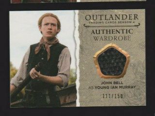 Cryptozoic Outlander Season 4 John Bell As Young Ian Murray Wardrobe Relic /150