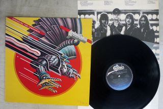 Judas Priest Screaming For Vengeance Epic 25 3p - 371 Japan Poster Vinyl Lp