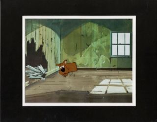 SCOOBY DOO 1972 Production Animation Cel From Hanna Barbera 35 2