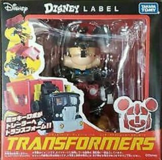 Takara Tomy Transformers Disney Label Mickey Mouse Trailer Figure Japan
