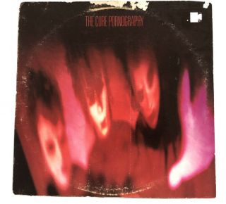 The Cure - Pornography - Vinyl Lp - 1982 A&m Records Sp4902
