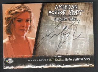American Horror Story Season 1 Breygent Autograph Card Lrr1 Lily Rabe