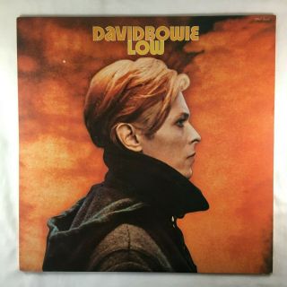 David Bowie " Low " 1977 Vinyl Lp Ultrasonic Cleaned Og Inner Fan Club Insert Ex