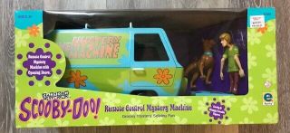 Scooby Doo Remote Control Mystery Machine Cartoon Network Shaggy Nib
