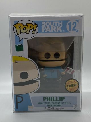 Funko Pop South Park Phillip Chase Comedy Central 12 W/ Pop Protector