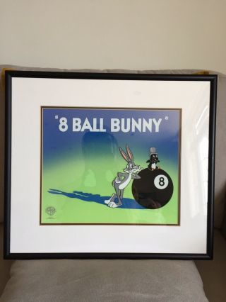 Limited Edition Print Warner Brothers Sericel Bugs Bunny Ball 8