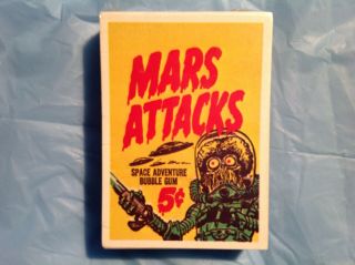 1984 Mars Attack Reprint Complete 56 Card Set Factory - Galasso