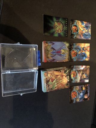 1995 X - Men All - Chromium Fleer Ultra Marvel Complete Card Set 1 - 100