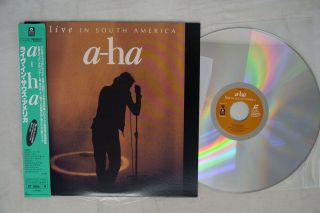 A - Ha Live In South America Warner Music Vision Wplp 9106 Japan Obi Ld