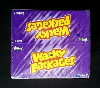2010 Topps Wacky Packages Stickers All Series 7 Factory Box 24 Packs