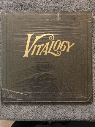 Pearl Jam Lp Vitalogy 1994 Vinyl Record Album W/booklet Rare