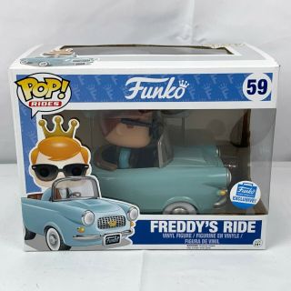 Funko Pop Freddys Ride Blue 59 Shop Exclusive Vinyl Figure