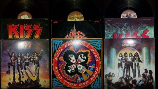 Kiss: Destroyer ©1976 Rock And Roll Over / Love Gun ©1977 (play Graded: G,  /vg, )