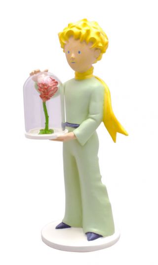 The Little Prince And The Rose In Boxset Resin Statue Plastoy