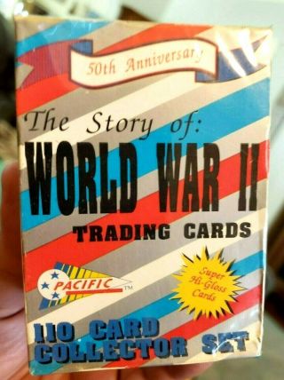 The Story Of World War Ii 110 Trading Cards Set 1992 Pacific
