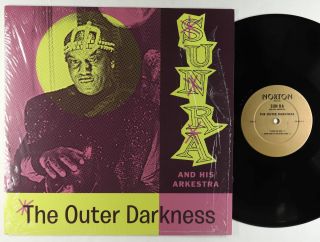 Sun Ra And His Arkestra - The Outer Darkness Lp - Norton Vg,  Shrink