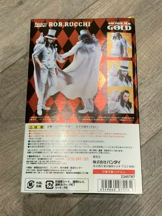 Figuarts ZERO One Piece ROB LUCCI FILM GOLD Ver PVC Figure BANDAI 3