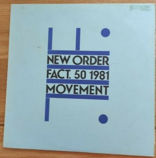 Order Vinyl Single Fact 50 1981 Movement Nrm / Vg,